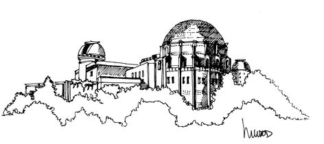 m wood la griffith observatory Observatory Drawing, Griffith Observatory, Wood Store, Wood Book, Wood Pens, Travel Wallpaper, Architectural Prints, The 5th Of November, Pretty Things