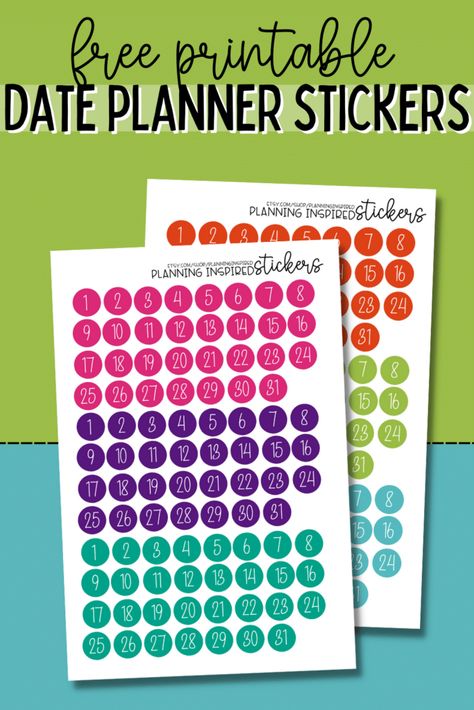 Free Printable Date Stickers Cleaning Checklist Printable Free, Free Printable Cleaning, Date Stickers, Planner Stickers Printable, Printable Sticker Sheets, Free Printable Planner Stickers, Free Planner Stickers, Free Printable Stickers, Print Planner