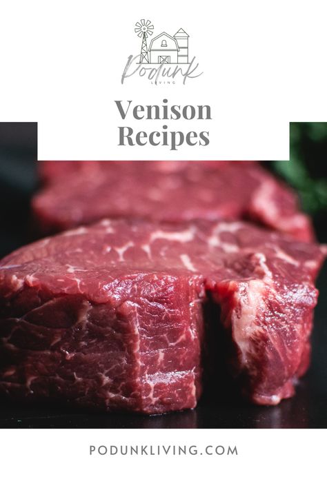 Get ready to turn that freezer full of Bambi into a culinary masterpiece! Our collection of venison recipes is here to rescue your dinner plans from the clutches of boring meals. From hearty venison pot pie that’ll make your grandma weep with joy to zesty venison stew that warms you up faster than a wood stove in January, we've got you covered. Whether you're grilling up a steak or simmering a stew, these recipes will have your family begging for seconds. Cook wild and eat like a king! How To Cook A Venison Roast, Inner Loin Venison Recipes, Venison Pot Pie, Venison Roast Crockpot, Roadkill Cafe, Deer Recipes Venison, Easy Venison Recipes, Cooking Venison, Deer Roast