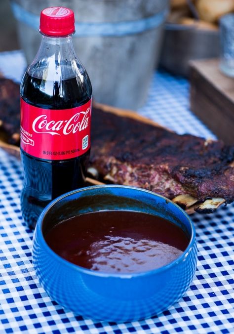 Coke BBQ Sauce Recipe Bbq Sauce With Ketchup, Cola Bbq Sauce, Personalized Table Setting, Coca Cola Recipes, Coke Recipes, Cola Recipe, Easy Bbq Sauce, Bbq Sauce Homemade Easy, Rib Sauce