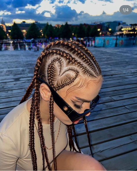 Rave Hair, Boxer Braids, Kadeřnické Trendy, Chignon Hair, Vlasové Trendy, Braided Hairstyle, Cool Braid Hairstyles, Cool Braids, Hair Stylist Life