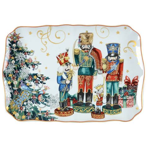 Twas the Night Before Christmas Dinner Plate by Williams-Sonoma | Replacements, Ltd. Christmas Dishes Dinnerware, Christmas Salad Plates, Christmas Platter, Twas The Night Before Christmas, Holiday Dinnerware, Holiday Tablecloths, Christmas China, Christmas Dinnerware, Christmas Entertaining