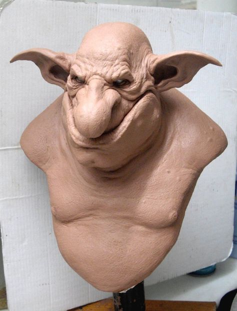 Big nose by BOULARIS on DeviantArt Creature Ideas, Easy Clay Sculptures, Traditional Sculptures, Big Nose, Big Noses, Creature Feature, Creature Concept, Figurative Sculpture, Sculpture Clay