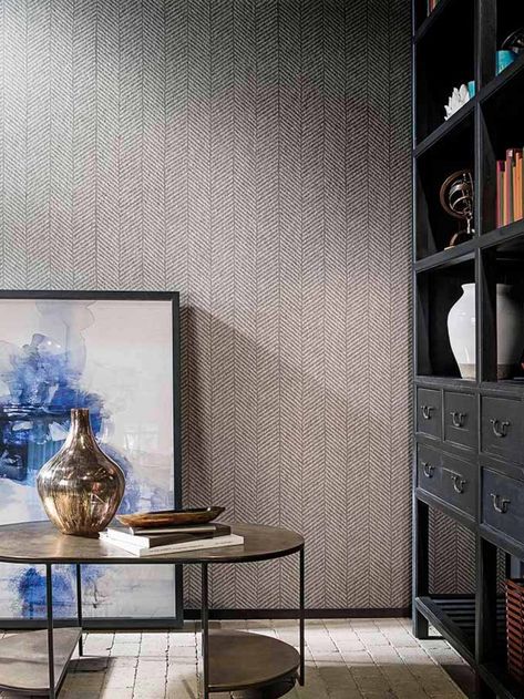 Costume — Arte Costume Wallpaper, Graphic Eyes, Herringbone Wallpaper, Plain Wallpaper, Linear Pattern, Metallic Wallpaper, Shades Of Beige, Acoustic Panels, Wallpaper Wall