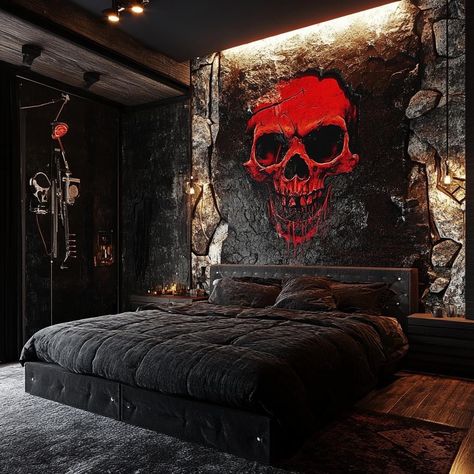 Skull Room Decor, Ghost Pirate, Pirate Bedroom, Gear Room, Rosary Tattoo, Pink Wallpaper Girly, Wallpaper Girly, Beach Diy, Pink Wallpaper