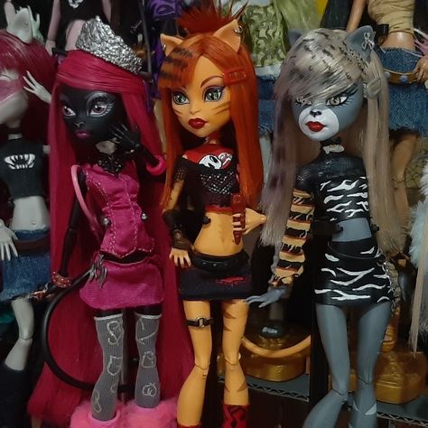 Purrsephone Monster High, Toralei Restyle, Old Monster High Dolls, Monster High Doll Custom, Monster High Doll Restyle, Monster High Purrsephone, Toralei Monster High, Monster High Restyle, Doll Restyle