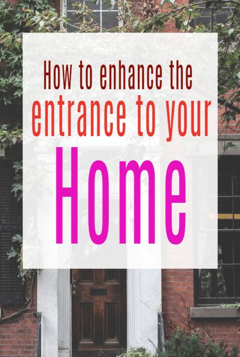 How to enhance the entrance to your home and make it look it's absoloute  best #sellyourhome #firstimpressions #homeentrance #doorway #frontdoor #kerbappeal #movinghouse #homerenovation #door Covered Doorway Entrance, Remodeling Basement, Kerb Appeal, Renovation Tips, Plywood Flooring, Gorgeous Interiors, Front Entrances, Japanese Restaurant, Moving House