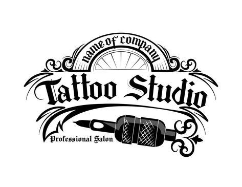 luxury tattoo studio Artist Logo Design Creative, Logo Tato, Tattoo Shop Logo, Luxury Tattoo, Pop Posters, Artist Logo, Shop Logo, Tattoo Shop, Tattoo Studio