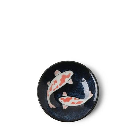 Japanese Plates, Color Me Mine, Small Turtles, Orange Fish, Japanese Tableware, Sushi Plate, Japanese Koi, Fish Plate, Japanese Textiles