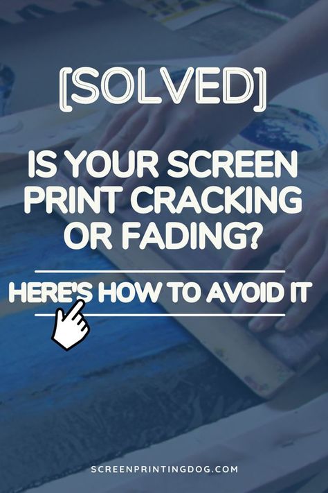 If you're frustrated about your t-shirt prints cracking or fading after the first wash, check out this article where we show you tips on how to solve this nagging issue. Silk Screen Printing Diy, Screen Printing Inks, Screen Printing Business, Diy Screen, Diy Screen Printing, Press Printing, Screen Printing Techniques, Heat Press Printing, Screen Printed Tshirts