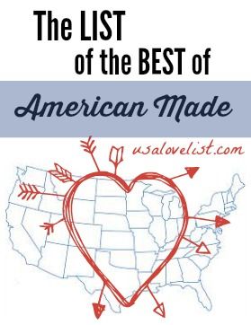 The List of the Best of American Made American Products, Master List, Love List, Buy Local, Usa Products, American Pride, God Bless America, Made In America, Please Wait