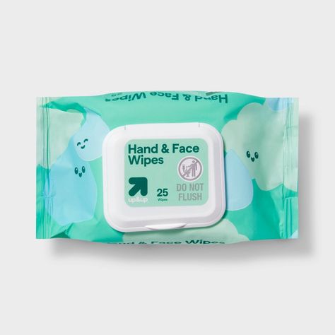 up&up™ baby hand + face wipes provide quick, gentle cleaning on little hands, faces and bottoms. They’re hypoallergenic, dermatologist tested, and made without fragrance, phenoxyethanol, parabens or alcohol. Sized to be totable, these packs are great for the diaper bag, baby room and car. We believe making smart choices for the people, places, and pets in your life should be easy and affordable. And, having quality you can trust should be a given. That’s why you can count on our promise – caring Wet Wipes Aesthetic, Baby Wipes Packaging, Wipe Packaging, Tissue Packaging, Bathroom Wipes, Huggies Wipes, Back To School List, What's In My Backpack, Flushable Wipes