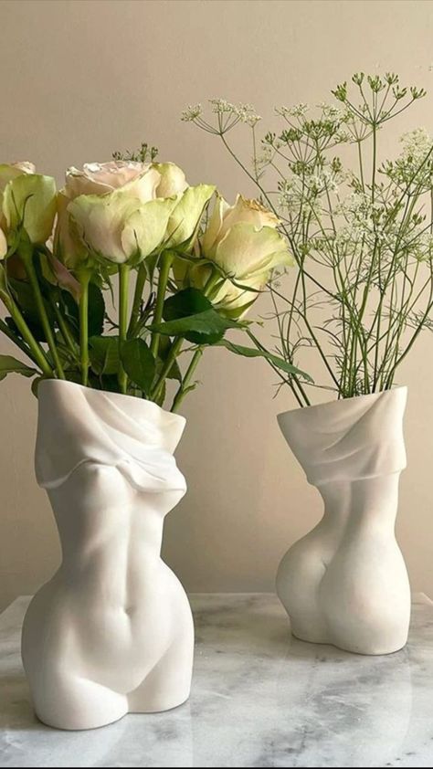 Vase Deco, Grass Flower, Keramik Design, Pampas Gras, White Ceramic Vases, Pottery Crafts, Clay Art Projects, Candle Vase, Boho Dekor