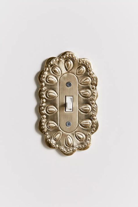 Vintage Light Switches, Decorative Switch Plate, Interior Boho, Light Switch Plate, Light Switch Cover, Switch Plate Covers, Antique Lighting, Light Switch Plates, Switch Plate