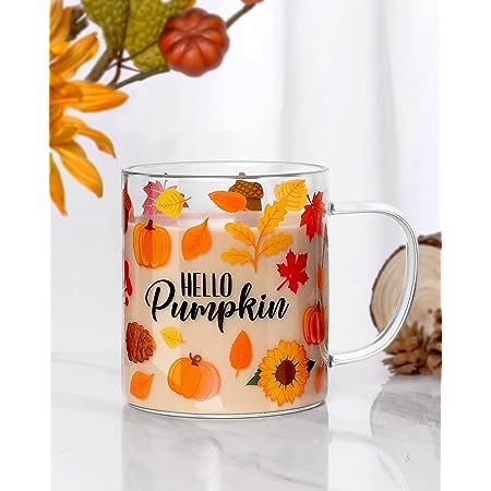 Espresso Iced Coffee, Spiced Popcorn, Clear Coffee Mugs, Spiced Drinks, Glass Coffee Mug, Clear Cups, Glassware Drinking, Pumpkin Spice Season, Glass Coffee Mugs