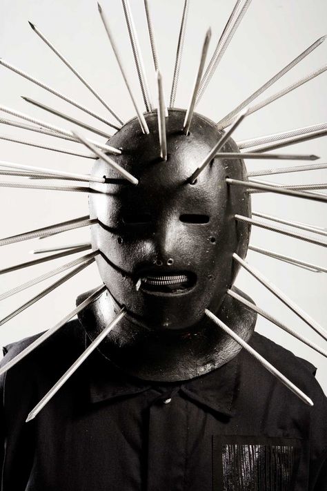 The Definitive History Of Every Slipknot Mask - Feature - Metal Hammer  Las quiero todas!!! Craig Jones, Slipknot, A Mask, Mask, Nails, Black