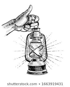 Stock Photo and Image Portfolio by alexblacksea | Shutterstock Hand Holding Lantern Reference, Hand Holding Lantern Drawing, Hand Holding Lantern, Man Holding Lantern, Lantern Sketch, Holding Lantern, Lantern Drawing, Traditional Tattoo Design, White Drawing