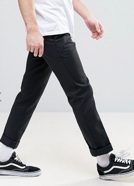 Dickies Mens Fashion, Vans Old Skool Outfit, Street Casual Men, Asos Men, Vans Outfit, Pants Outfit Men, Man Dressing Style, Dickies Pants