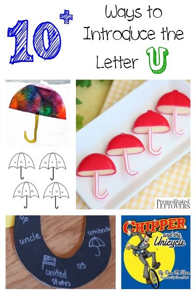 If you are trying to come up with fun ways to introduce the letter U, here are some crafts, activities, books and more to help you teach the letter U. Letter U Activities For Toddlers, Letter U Crafts, Teaching Alphabet, Letter Sounds Preschool, Joy School, U Craft, Preschool Names, Homeschooling Preschool, Preschool Letter