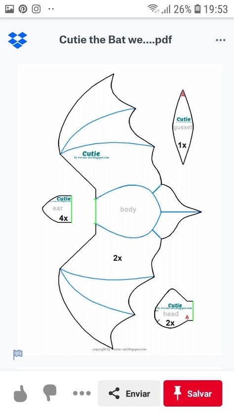 Simple Plushie Sewing Patterns Free, Sewing Plushies Pattern, Bat Plushie Pattern Free, Bat Plushie Pattern, Sewing Templates Animal, Diy Plushies Patterns Free, Plushie Patterns Free, Diy Plushies Patterns, Easy Plushies Diy