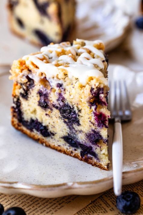 Pies And Tacos, Blueberry Coffee, Blueberry Coffee Cake, Coffee Cake Recipe, No Coffee, Vegan Cupcakes, Gluten Free Banana, Macaron Recipe, Coffee Cake Recipes