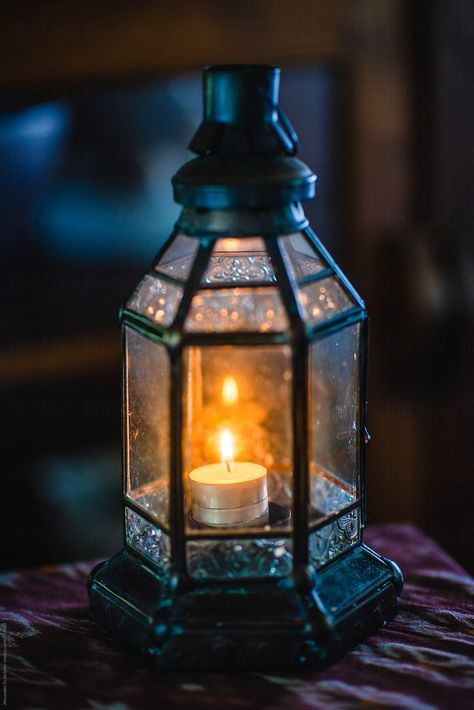 Lantern Photography, Old Lanterns, Glass Candle Lantern, Midnight Garden, Candle Lantern, Lantern Lamp, Moroccan Decor, Light Of The World, Candle Light