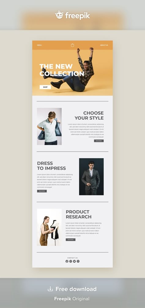 Newsletter Designs Layout, Modular Email Design, Ecommerce Newsletter Design, Ecommerce Email Marketing, Minimalistic Email Design, Email Template Ui, Email Template Design Newsletter, Professional Newsletter Design, Modern Email Newsletter Design