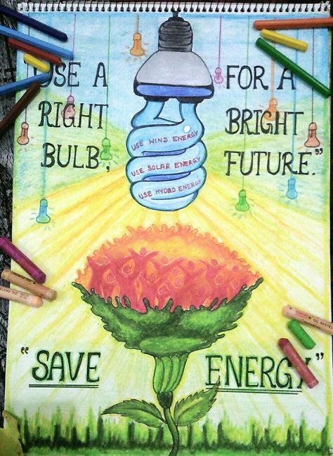 #try to save energy Save Power Energy Poster, Poster On Energy Conservation, Painting On Energy Conservation, Energy Conservation Drawing For Competition, Save Energy Poster Drawing, Energy Conservation Painting, Physics Poster Ideas, Energy Conservation Drawing, Digital India Drawing