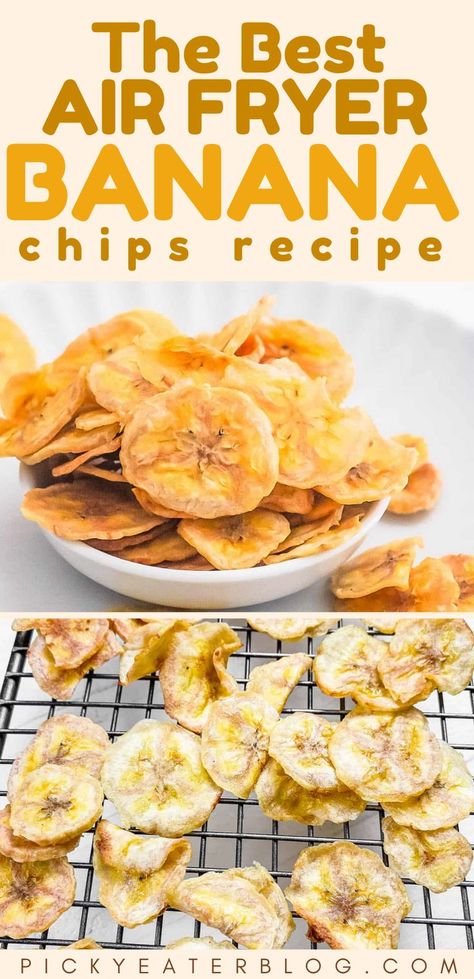 Air Fried Bananas Chips, Dried Banana Chips Oven, Dry Banana Chips, Air Fry Banana Chips, Dehydrated Bananas In Air Fryer, Sweetened Banana Chips, How To Dehydrate Bananas In Air Fryer, Dried Banana Chips Air Fryer, Dyhrated Banana