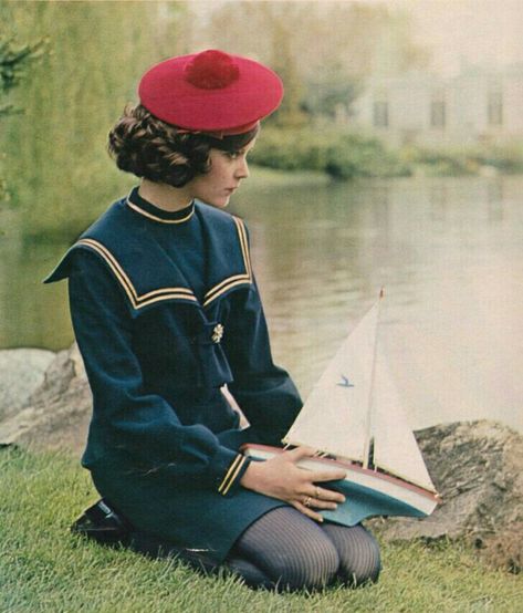 Era Victoria, Nautical Aesthetic, Vintage Sailor, Seventeen Magazine, Sailor Fashion, Vintage Nautical, Victor Hugo, Nautical Fashion, 1960s Fashion