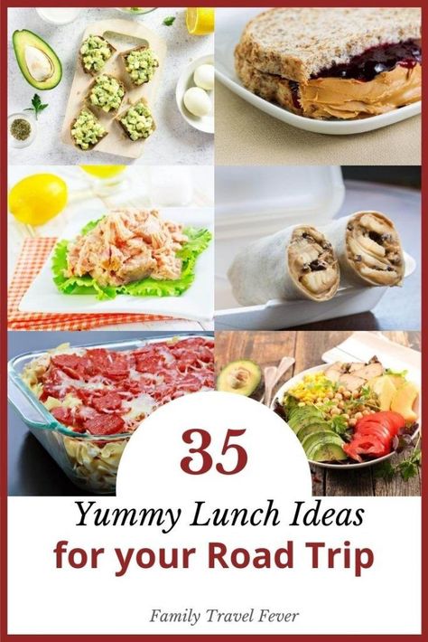 Road Trip Lunches, Road Trip Lunch Ideas, Snacks For The Car, Car Trip Food, Lunch Ideas Family, Road Trip Lunch, Healthy Road Trip Food, Yummy Wraps, Travel Lunches