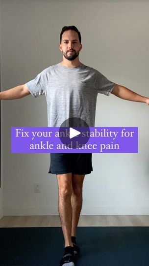 299 reactions · 84 shares | ~ANKLE STABILITY~
 
If you have any ankle, knee or hip pain it could be a result of your ankles being unstable. 

Whether you’ve had multiple ankle sprains, feeling unsteady on your feet or leg pain, working on your ankle stability can be key to improved function and decreased pain 🤌🏼

Try these exercises to work on your balance and ankle stability and lay the foundation for a strong body everywhere else 💪🏼

#legpain #anklestability #physicaltherapy | Cody Huson, Doctor of Physical Therapy + Virtual Health PT | Art Music · Golden Season Ankle Therapy Exercise, Ankle Stability, Doctor Of Physical Therapy, Knee Exercises, Sprained Ankle, Leg Pain, Hip Pain, Strong Body, Healthy Fitness