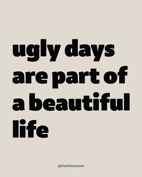 Try not to let the bad days get you down. Life is full of ups and downs. Tough days might make you question, “what is the point of all this?” But then you think back on all the fond memories you made in your past and wonder about the memories you have to look forward to in the future. Once you come back to the present, you might notice that this bad day is just a small blip in the long journey that is your life. Like, Share with a friend, or Save for later Follow @thechloeocean for more . ... Don’t Let The Bad Days Win, Just A Bad Day, Lay Low, The Longest Journey, Bad Life, Bad Memories, Long Journey, Tough Day, Save For Later
