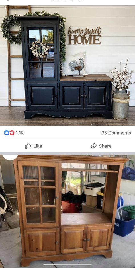 Diy Furniture Renovation, Furniture Rehab, Furniture Small Spaces, Hus Inspiration, Furniture Renovation, Repurposed Furniture Diy, Refurbished Furniture, Storage Diy, Diy Furniture Projects