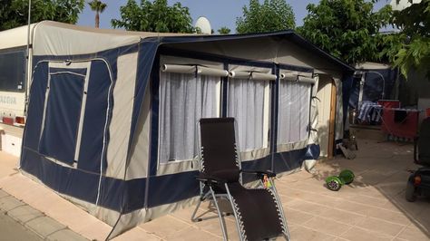 *FEATURED LISTING* Camping Villamar Caravans For Sale. Fully Refurbished Caravan For Sale On Camping Villamar Benidorm. Comes With All Furniture Included & Ready To Move In To. The interior of … Caravans For Sale, The Caravan, Air Conditioning Unit, Benidorm, Move In, Built In Storage, Double Beds, Outdoor Bed, Air Conditioning