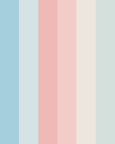 Pastel Facets Color Palette With White, Hexadecimal Color, Crystal Names, Pastel Color Palette, Pink Names, Pastel Colour Palette, Blue Color Schemes, Crazy Colour, Color Pallets