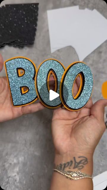 12x12 Cardstock Shop on Instagram: "Things are gettin’ spooky over here! 👻  Design Team Member April @lilacpeacheshandmade is here with a little Halloween inspiration! DIY your own spooky decor with this Halloween banner idea using Cardstock and glitter Cardstock. So cute!   April has shared her files for this project over on her Design Space profile (lilacpeacheshandmade)  #halloweencraft #halloweendecor #papercraft #papercrafting #papercrafts #cardstock #cardstockcrafts #cricutmade #cricutcrafts #cricut" Halloween Banners, Cardstock Crafts, Halloween Banner, Glitter Cardstock, Spooky Decor, Halloween Inspiration, Team Member, Cricut Crafts, Design Space