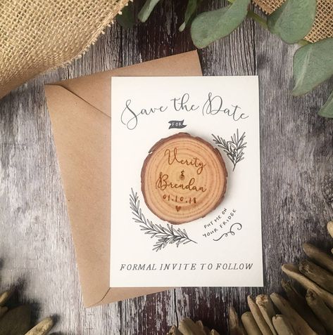 Are you interested in our wood save the date magnet? With our wedding save the date wood slice you need look no further. Save The Date Wood, Save The Date Rustic, Rustic Ideas, Rustic Save The Dates, Rainbow Wedding, Save The Date Magnets, Fun Wedding Invitations, Wooden Wedding, Save The Date Invitations