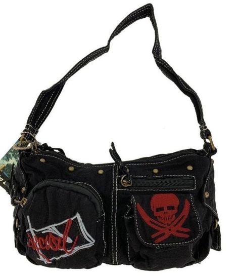 Mochila Grunge, Mode Rock, Texture Canvas, Mode Grunge, Club Fashion, Estilo Hippie, Red Skull, School Style, Estilo Punk