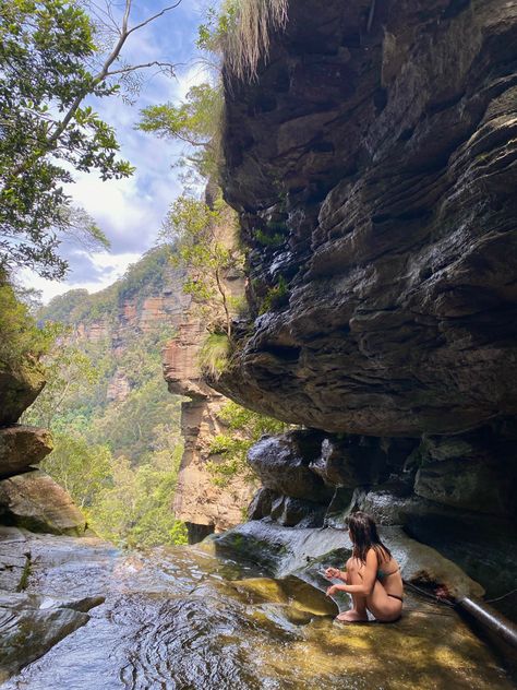 waterfall, infinity pool, waterhole, mountains, adventure, travel, explore Spring Camping, Adventure Aesthetic, Summer Dream, Infinity Pool, Nature Aesthetic, Pretty Places, Travel Life, Go Outside, Travel Aesthetic