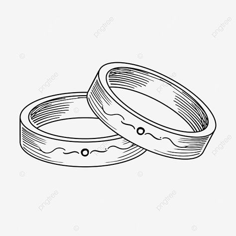 Ring Sketch Design Drawings, How To Draw Rings, How To Draw A Ring, Ring Drawing Simple, Rings Drawing, Sketch Couple, Ring Drawing, Ring Sketch, Hand Silhouette