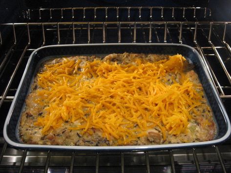 Chicken And Wild Rice Casserole, Wild Rice Casserole, Rice Casserole Recipes, Chicken And Wild Rice, Favorite Chicken, Rice Casserole, Wild Rice, Chicken Casserole, Dinner Menu