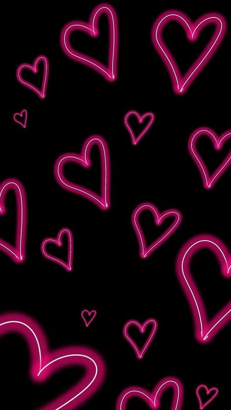 Ipad Necessities, Samsung Pink, Pink Neon Wallpaper, Iphone Wallpaper Classy, Cute Mobile Wallpapers, Wallpaper Iphone Neon, Hd Wallpaper Iphone, Simple Iphone Wallpaper, Heart Background