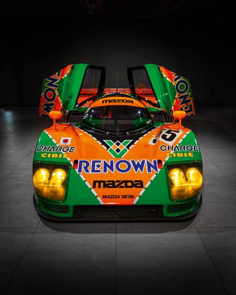 Mazda’s screaming rotary underdog is one of Le Mans’ most iconic winners. Three decades on, there’s still magic in car no. 55. @evojamest revisits the icon as the 92nd Le Mans 24 Hours nears. Click the link in our bio to read the story. 📷 @david_shepherd_photo #evomagazine - - - #Mazda #Mazda787B #787B #LeMans #rotary 787b Mazda, Lemans Car, David Shepherd, Gt3 Racing, Man Wallpaper, In Car, Editing Pictures, Amazing Cars, Art Cars