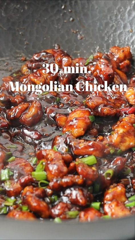 Mongolian Chicken, Chicken Smothered, Sommer Mad, Resepi Ayam, Chicken Crispy, Crispy Fried Chicken, Läcker Mat, Health Dinner Recipes, Deilig Mat