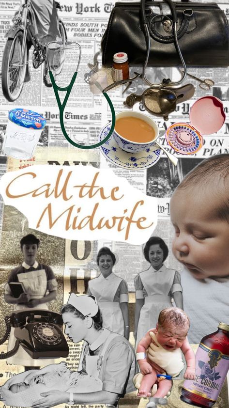 #callthemidwife #call the midwife #BBC #1950s #1960s Midwife Wallpaper, Midwifery Student Aesthetic, Midwifery Aesthetic, Call The Midwife Aesthetic, Midwife Aesthetic, Call Of The Midwife, Olly Rix Call The Midwife, Call The Midwife Seasons, Midwifery Books