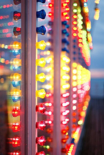 Carnival lights of primary nights Carnival Lights, Colorful Lights, Carnival Rides, All Of The Lights, Fun Fair, The Carnival, County Fair, Amusement Park, Neon Lighting