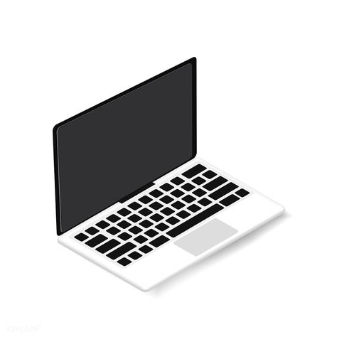 Vector icon of computer laptop icon | free image by rawpixel.com Draw On Procreate, Laptop Illustration, Laptop Icon, Laptop Vector, Computer Macbook, Free Laptop, Computer Icons, Drawing Software, Free Illustration Images