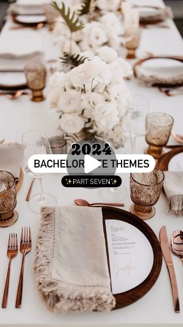 Neutral Color Bachelorette Theme, Trending Bachelorette Themes, Champagne Bachelorette Party Theme, Bach Themes Ideas, Bridal Party Themes, Bach Party Theme, 2024 Bachelorette, Bachelorette Weekend Ideas, Classy Bachelorette Party Ideas