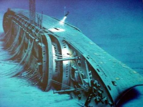 Underwater shipwrecks, another awesome experience in the ocean. Ship lords  will forget their expected pennies from scrap metal. Underwater Shipwreck, Andrea Doria, Navi A Vela, Under The Water, Abandoned Ships, Ghost Ship, A Ship, Shipwreck, In The Ocean